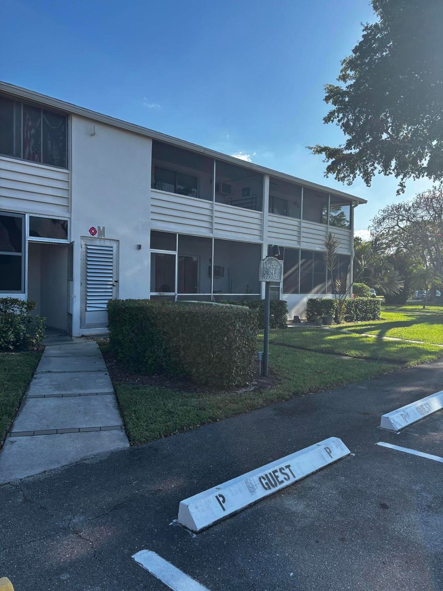 YOU WILL ENJOY RENTING IN THIS LOVELY 55 PLUS COMMUNITY WITH ALL ITS TERRIFIC AMENITIES. 12 SWIMMIMG POOLS, TENNIS COURTS, CLUBHOUSE ETC. THIS FIRST FLOOR, ONE BEDROOM, ONE BATHROOM  UNIT IS NICELY RENOVATED FEATURING COOL TILE FLOORS AND BERMUDA WINDOW SHUTTERS. DO NOT MISS OUT ON THIS GREAT OPPORTUNITY TO LIVE IN A PIECE OF PARADISE!