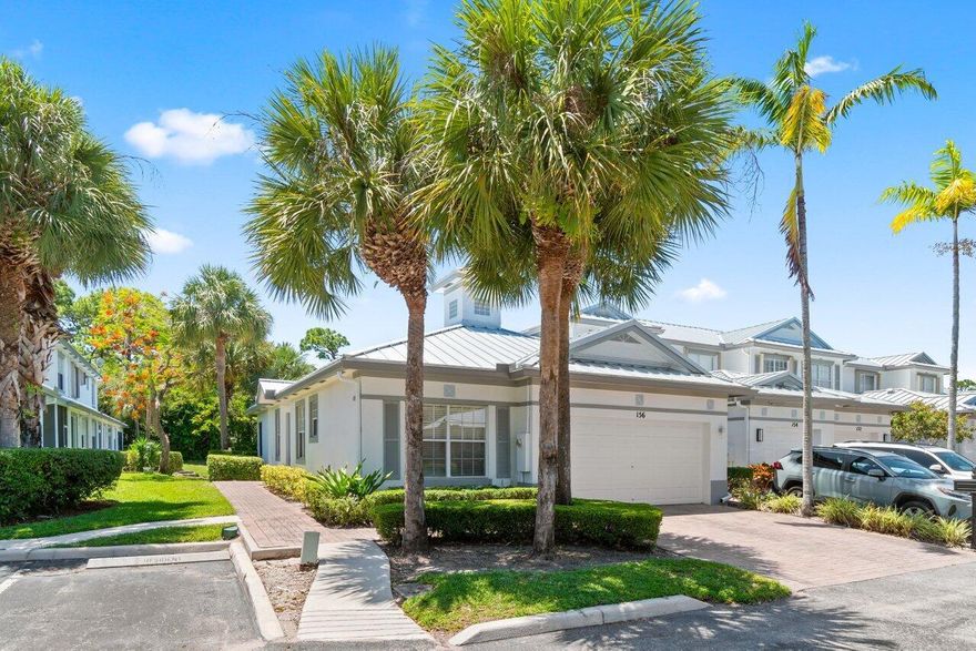 Beautiful lakefront corner villa in the gated community of Coconut Key. This 3 bed, 2 bath home features an updated kitchen, tile and laminate flooring, walk-in closets, and a screened-in porch with tranquil lake views framed by mature palms. Enjoy the convenience of a 2-car garage, in-unit washer/dryer, and a location just 3 miles to the beach with shopping and dining nearby. Community amenities include a pool, clubhouse, basketball court, and scenic walking path around the lake. Located just off Atlantic Ave in East Delray Beach—don't miss this one!