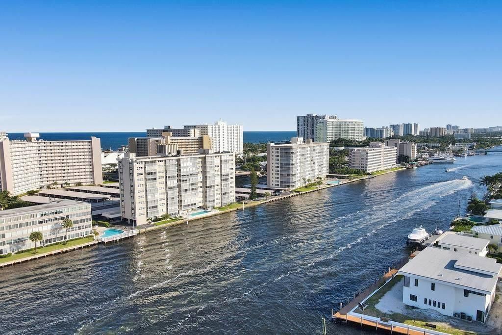 Photo of 303 N Riverside Drive #PH-4, Pompano Beach, FL 33062 (MLS # F10548311)