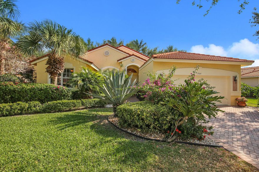 An absolutely impeccably maintained and cared for home in sought after Avalon Estates featuring three bedrooms, two and half baths plus a den/office.  This exceptional, move in ready home has a simply wonderful floor plan that offers open space as well as many features including high ceilings, arched doorways, custom art niches, crown molding and millwork throughout as well as neutral paint and upgraded ceramic tile throughout. The formal living room is absolutely perfect for entertaining and you’ll love the brand new kitchen that is simply a chef’s dream! Stainless steel appliances, high quality wood cabinetry and gorgeous granite countertops, with extended dining/barstool space. Adjacent is a wonderful breakfast nook overlooking the nicely landscaped backyard. The master suite is a welcoming retreat with bay windows, tray ceiling, two large walk-in closets, and a master bath that is impressive in both size and features. Two large guest bedrooms with closets and a Jack + Jill bath plus a bonus room/den with French door entry and built-ins. The screened-in patio features a custom floor and offers the perfect spot to relax and enjoy the outdoors. 

This home is located within a quick walk of the 25,000 sq. ft. clubhouse that was gorgeously remodeled in 2016. Avalon Estates is an extremely active community with a variety of sports and activities for everyone! Enjoy Broadway style shows, exercise in the state of the art fitness center, complete with Men's and Ladies saunas, or have some fun in one of the many card rooms, art studio or billiards room. The resort style outdoor pool is partially covered and heated allowing for indoor/outdoor swimming along with an in-ground spa. The Sports Complex has 6 Har-Tru lighted tennis courts as well as a tennis pro. The community has pickle ball, shuffleboard, and bocci ball courts. Additional amenities include a putting/driving green, a basketball court as well as a barbecue & picnic area. Shopping, as well as a variety of restaurants are conveniently located nearby the community and only a short drive away you'll find downtown Delray Beach with shopping, restaurants and the beach, Delray Marketplace with more shops and restaurants and movie theater â€“ all just minutes away! Welcome home!