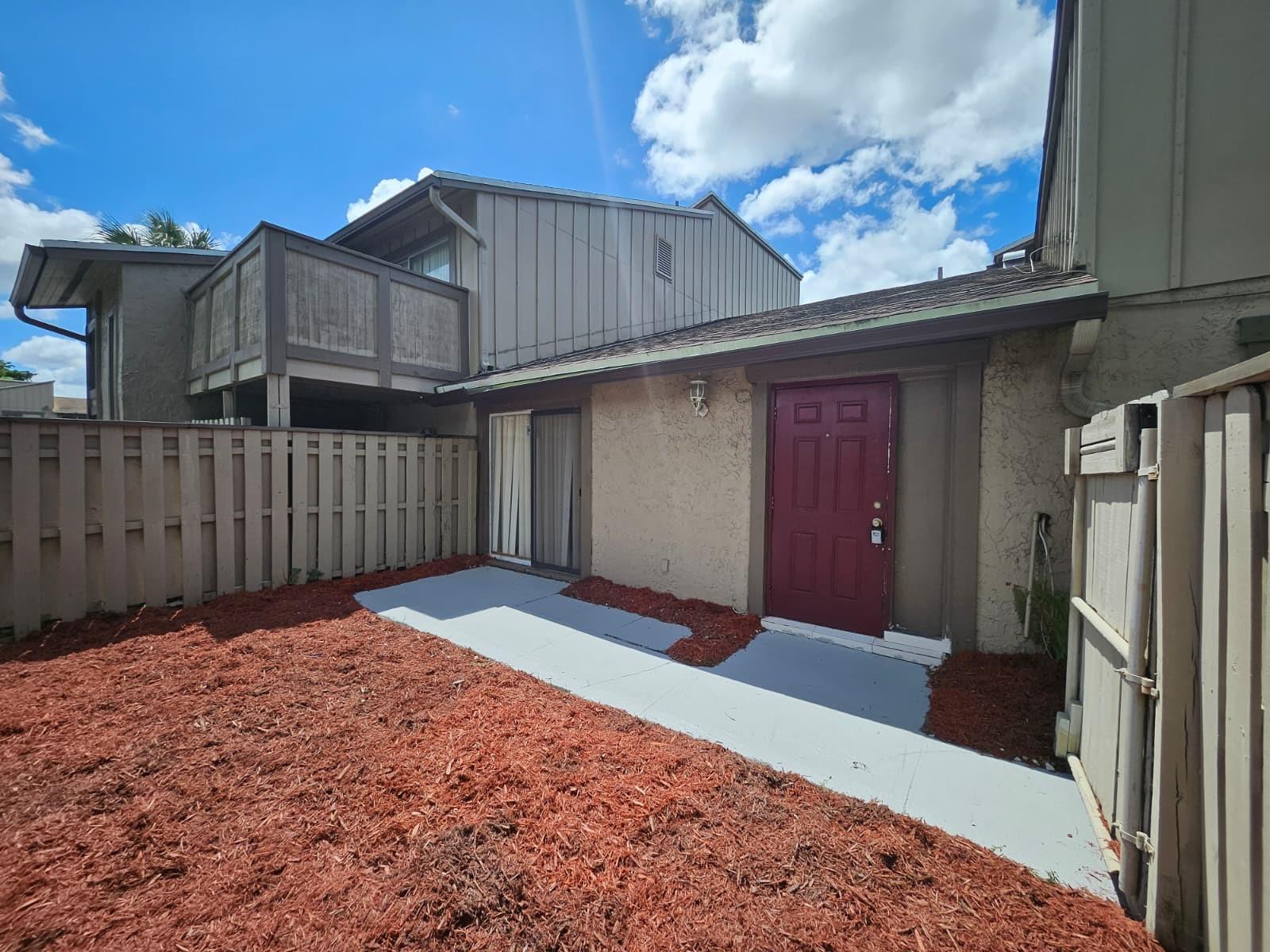 Excellent Investment or First-time Home Buyer! One-story villa with private patio and detached one-car garage. Maintenance fees include all insurance, water, trash collection, building exterior maintenance, roof maintenance, and pest control. Forty years have passed since certification was established (report attached). No rental restriccions