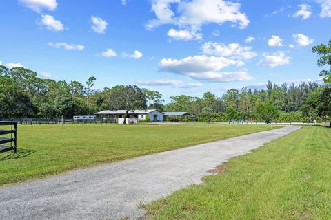 A home in Loxahatchee Groves