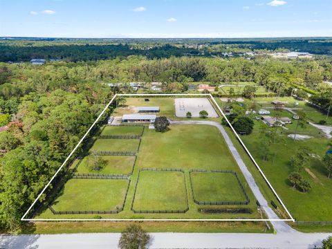 A home in Loxahatchee Groves