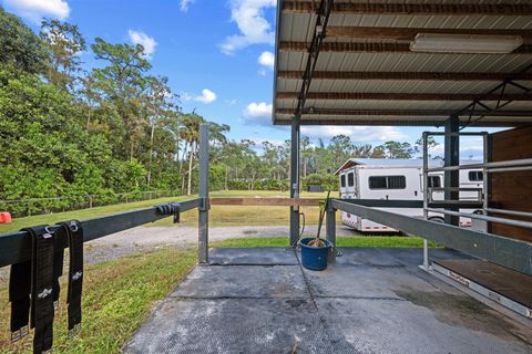 A home in Loxahatchee Groves