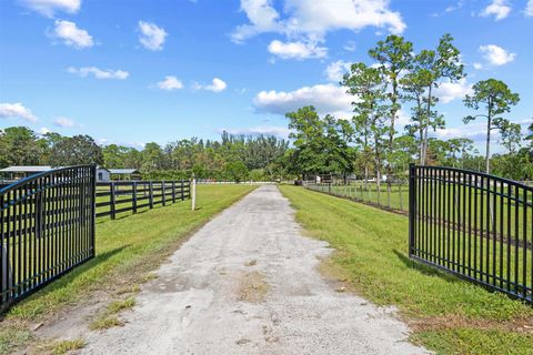 A home in Loxahatchee Groves