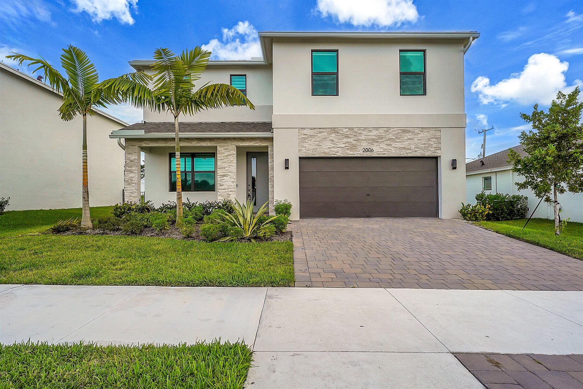Pet friendly home in Jensen Beach with big size backyard ! Welcome to a stunning 4-bedroom, 2.5-bath single-family home located in the desirable gated community of Sabal Pointe in Jensen Beach. This 2023-built, 2-story home offers 2,470 sq. ft. of living space, complete with modern finishes, an open floor plan, and a spacious kitchen featuring a large island and pantry. The master suite, located upstairs, boasts dual sinks and a walk-in closet. Enjoy community amenities such as a cabana and pool, with the convenience of a 2-car garage, impact glass windows, and a cul-de-sac location. Pets are welcome (up to 2, with a 50 lb weight limit). Easy access to Jensen Beach schools, shopping, and beach. Don't miss this opportunity!
