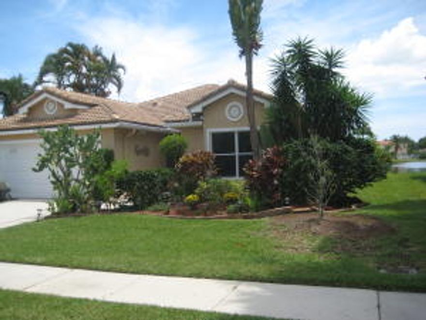 Minimum 4 month seasonal rental. Waterfront 4 bedroom furnished home in all age community with utilities(water, electric, basic cable) included.Bed tax to be paid by tenant to landlord.Pets OK upon landlords approval.Hot tub does not work. Great location near everything South Florida has to offer.