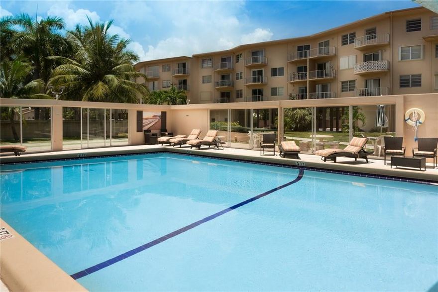 Large 2/2 rarely available ! Conveniently located in LBTS, walking distance to the beach, restaurants and shops ! Bright unit features 2 large bedrooms, carpeted floors, balcony. New water heater. Need some updating. Great property to enjoy the Florida lifestyle.*Square footage as per BCPA website is not accurate*