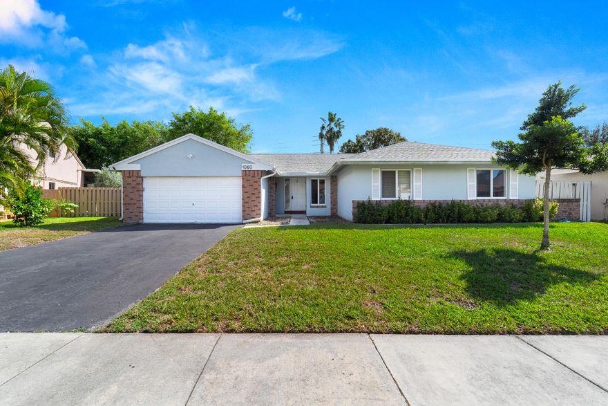 Welcome home to this ideal 4 bedroom 2 bath opportunity located in the highly sought after Shenandoah community. Professional pics coming soon! As soon as you enter, you immediately notice the high ceilings and abundant natural light. The split bedroom floorplan provides great flexibility and privacy. The home offers newer vinyl flooring in the bedrooms with tile flooring in the living areas. The large kitchen boasts a huge breakfast bar that leads out to the family room, perfect for entertaining. The primary bedroom boasts tons of storage space and a partially updated bath. Out back, the possibilities are endless with tons of room for a future pool, play or entertaining. Newer a/c, large 2 car garage and long driveway for added parking round out the highlights. Located in the heart of Davie, this opportunity provides a fantastic location not far from gorgeous beaches, shopping and quick access to highways. Please make sure to check out the 3D virtual walk through and schedule an appointment today!