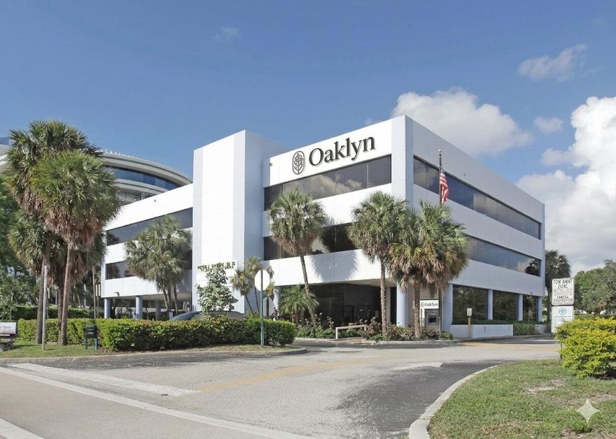 The epicenter of Oakland Park's premier live-work-play destination. This three-story building offers prime ground-floor retail opportunities within the high-energy Oaklyn campus. Designed to capture both local foot traffic and regional commuters, this is where high-end visibility meets a built-in customer base. Unleash your business potential in a modern, first-floor retail space situated directly beneath two stories of premium medical and professional office suites. Located on one of the busiest intersections of Broward County with more than 100,000 vehicles per day. Built-in Clientele: Immediate access to the residents of 274 luxury apartments and the professionals occupying 100,000 SF of office space within the campus. Offering a covered garage and surface lots for 660 parking spaces.