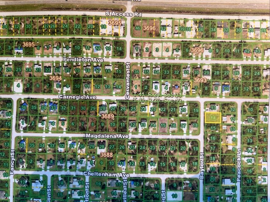 Here is the one you have been looking for! High and dry lot in desirable area. Build your dream house and drink some crystal clear Englewood city water. Requires septic system. Thanks for checking it out.