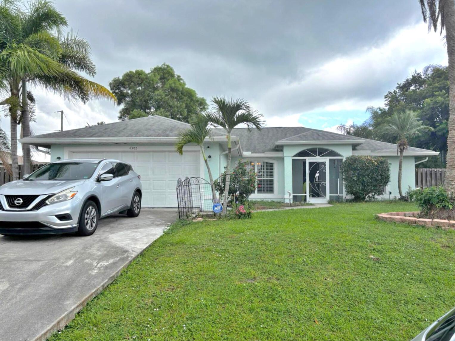 Welcome to this charming home located in the desirable area of Port Saint Lucie. This beautifully maintained property offers a spacious layout with three bedrooms and two bathrooms. Enjoy the modern kitchen with upgraded appliances and ample cabinetry. The inviting living area is appropriate for relaxation or entertaining. The backyard provides a serene outdoor space with lush landscaping. Conveniently situated near shopping, dining, and parks, this home promises a comfortable and convenient lifestyle.