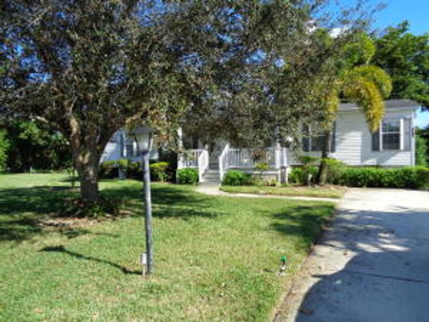 Beautiful and spacious home built in 2006.  Open & bright floor plan.  3 full bedrooms plus den that can be 4th bedroom. Spacious deck overlooks serene golf course. Covered front porch. Split bedroom plan. Master has roman tub and separate shower. Inside laundry room off large kitchen. Walk to Boca Dunes Golf and Country Club for golf and pool. No equity membership.