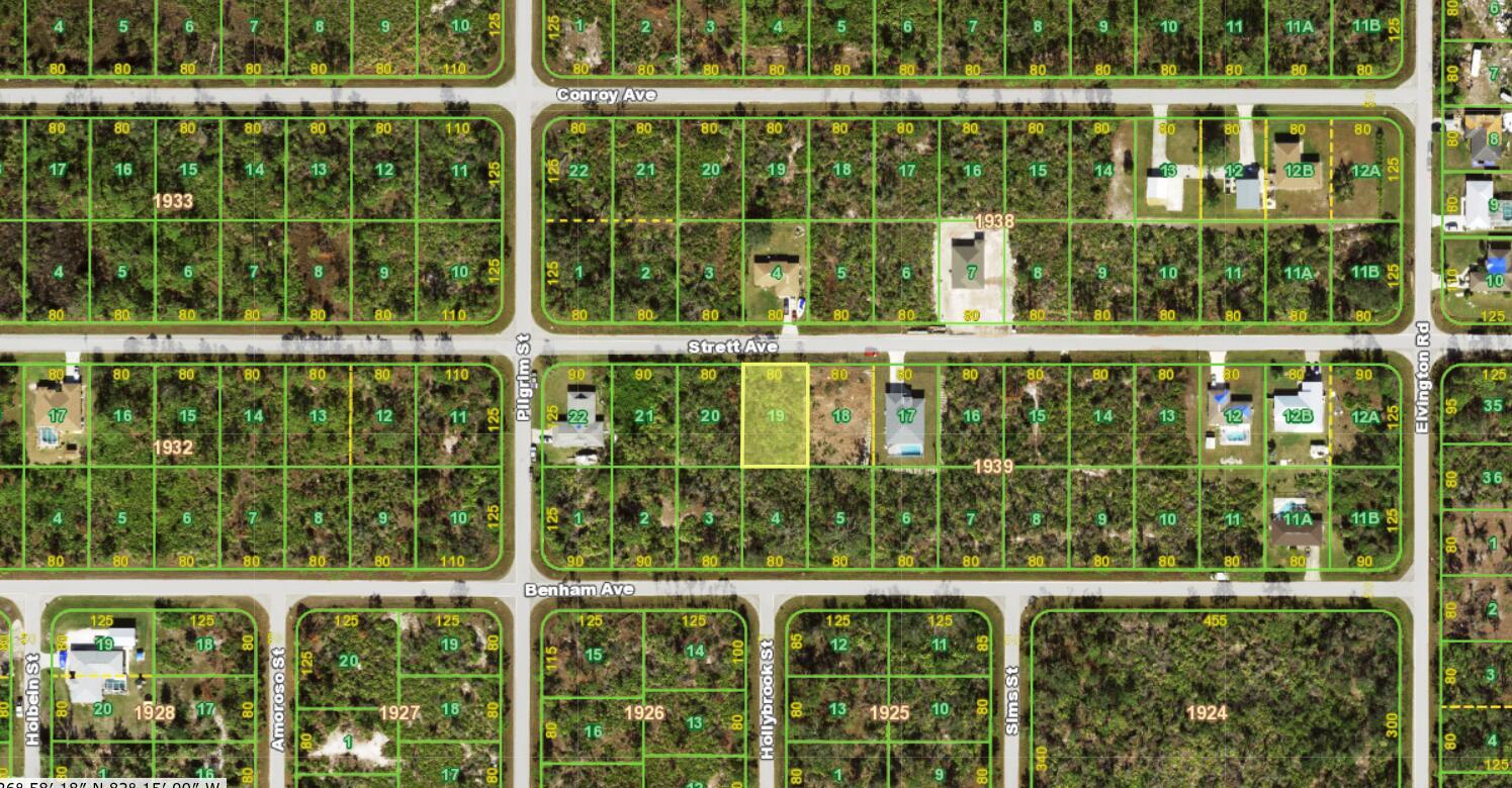 Beautiful lot - offers a unique opportunity to build the home of your dreams. Situated in Gulf Cove, Port Charlotte, a quiet area, this a .23 acres, for build your home or investiment. Close to Mayaka River and convenient location close to local amenities. Buildable, paved road, no HOA.