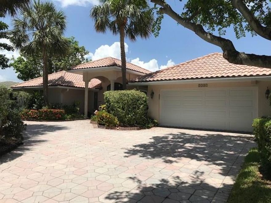 Beautiful waterfront house located at The Landings.  East of US1, walking distance to the beach.  Master suite with Jacuzzi Whirlpool bath.  Impact windows and hurricane shutters, 2 zoned A/C, tiled double garage, heated pool, Jacuzzi spa, pool shower and much more.  Agents, when submitting the CTL, the rental application, which is attached, and all required documents, must accompany.  Please read the attached resident criteria. No HOA.