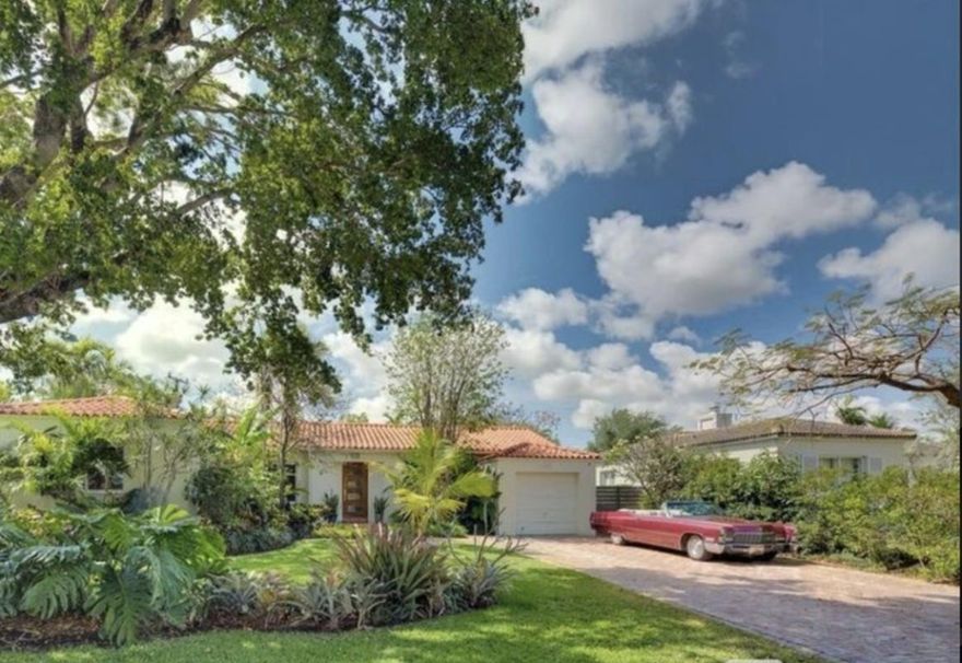 Serene bungalow style house in one of Miami's most coveted neighborhoods.  Nestled in the lush Morningside gated community, this charming home has updates in all the right places.  Enjoy direct pool access from the master bedroom, and gorgeous garden views from the entire home.  The property boasts 3 bedrooms, 2 bathrooms and is ideal for entertaining.