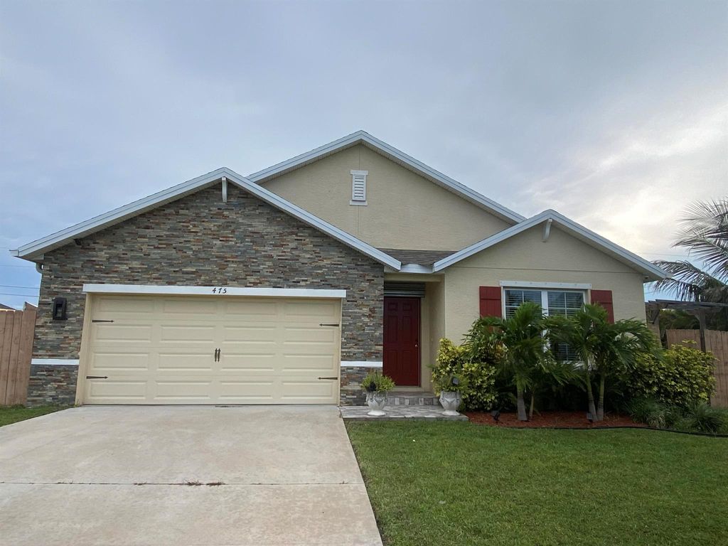 Photo of 475 SW Kestor Drive, Port St Lucie, FL 34953 (MLS # R10892084)