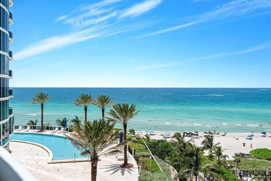 Step into this open, bright and airy floor plan with amazing DIRECT OCEAN VIEWS. Featuring floor to ceiling windows, Italian-designed kitchen, ang glass balconies. Welcome to Ocean Four, a stunning 41-story residence with an exquisite three-story lobby, 24-hour valet, concierge and security services. Enjoy a sensational beachfront restaurant just steps from the sand, perfect for breakfast overlooking the ocean. Residents have access to a state-of-the-art fitness center, heath spa, clubroom, and beachfront cabanas. Experience the ultimate beachfront living at Ocean Four. Contact me today for a private showing.