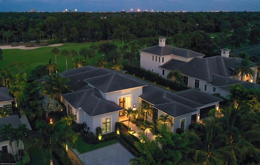 Beautifully appointed custom Hamilton floor plan on stunning half acre home site with vast golf course view.  This impeccable great room plan boasts an open & bright great room with custom built ins & sliding glass doors that pocket in to the wall to create a seamless flow to the patio, pool and back yard. The kitchen is complete with top of the line Thermador appliances, large island with seating, reverse osmosis system, and pantry. The custom temperature controlled wine wall is perfect for a connoisseur's wine collection and spoil your guests in the VIP Suite featuring a luxury bathroom, walk in closet & fully upholstered walls for an added touch.  The master suite is sure to impress, with his & her spa-like bathrooms, with Toto toilets & an outdoor shower, spacious walk in closets, and