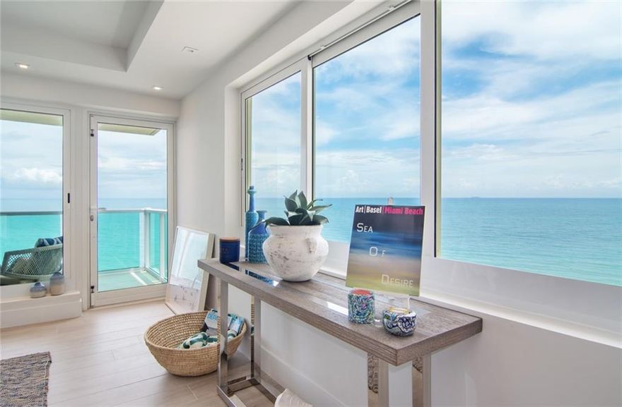 **Leased for $8900 a month annual until MAR 2023** Inflation Hedge! Front row seat for the AIR & SEA Show!! Unobstructed Ocean Views from this Sub PH  Only unit avail in the sought-after iconic Park Tower!  Collect $106,000, reduces price, move in next Winter.  Impact windows and doors. 5 min walk to the World Class Auberge Spa & 5 star restaurant DUNE led by famed Michelin Stared Chef Laurent Tourondel! Next to Birch State Park for SUP and Water Taxi. Lots of closets and storage, everything is new. W/D in unit. Gorgeous floors that flow seamlessly to the oversized balcony for alfresco dining and sunning, has complete privacy. Toothbrush ready! Heated pool and huge sundeck gets sun ALL day long! New equipment in gym, including Peloton. 48 hr notice &  POF for showings.