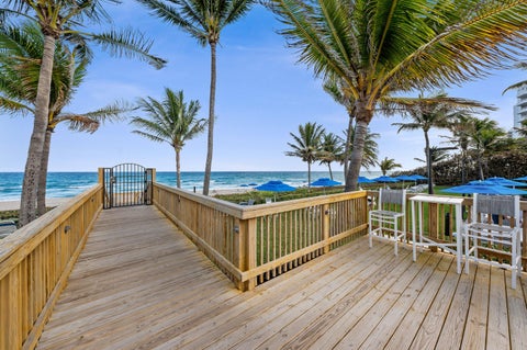 Tiny photo for 3420 S OCEAN Boulevard #8T, Highland Beach, FL 33487 (MLS # B26078494)