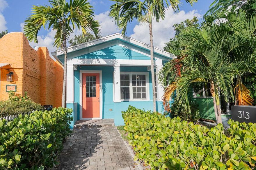 Beautiful home in prime Lake Worth Beach location - walking distance to downtown, beach, golf and so much more! This spacious 3 bedroom / 2 bathroom home built in 2018 has all the upgraded features you could need including stainless appliances, multiple walk in closets, large fenced in back yard, covered front porch and so much more! Required rentspree minimum credit score 680, 3x rent in income.