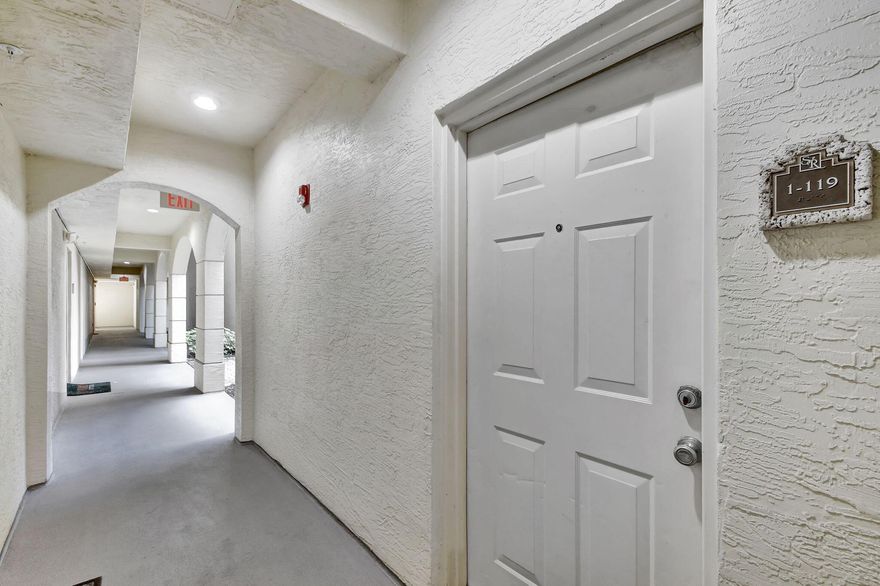 Welcome home to this light and bright 2-bed, 2-bath condo in the highly sought-after Renaissance Commons! Nestled in the heart of Palm Beach County, this immaculate unit boasts a split floorplan, offering both privacy and comfort. The open kitchen features sleek granite countertops, perfect for entertaining, while the spacious living area is enhanced by stylish concrete flooring.

Enjoy the tranquil tropical courtyard garden view from your living room, with easy access to your private patio through storm-protected impact sliding doors. The primary bedroom includes a large walk-in closet, and the convenience of an in-unit washer and dryer means laundry is a breeze.

This unit also includes 2 covered garage spaces for added convenience. You are minutes from the beach, Boynton Beach marina & walking distance to some of the best restaurants & shopping in the area. Close to I-95 & minutes from the Turnpike. The HOA includes water, basic cable, internet building insurance and reserves. No Pickup trucks. Please allow 30 days for association approval.