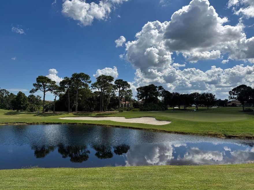 This idyllic homesite offers beautiful water and golf green views, situated on a quiet cul-de-sac. A pond separates the site from the 3rd green of the Arnold Palmer Course and is fully stocked for your fishing enjoyment. With southeastern exposure in the rear, this location is perfectly suited for a bright and welcoming home. Tesoro design guidelines support the construction of exquisite homes in contemporary or classic styles. As the new owner of this building site, you have the option to choose from any of Tesoro's featured builders to create your dream home. Call today for the latest information on Tesoro's Featured Builders. Please note that membership in the club is not required. Tesoro is a private, gated community, appointments are necessary to view the homesite.