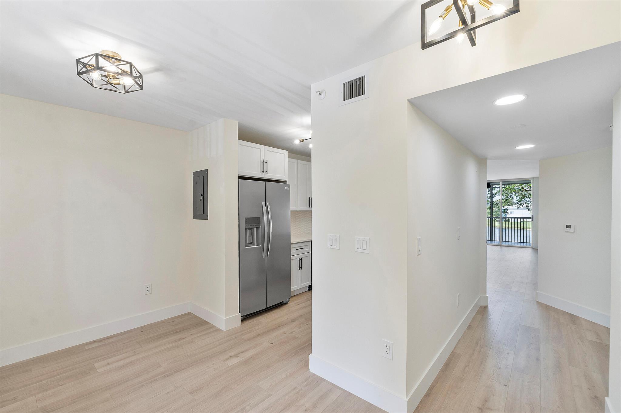 Fully Renovated Condo with Stunning Lake Views in Weldon Circle. Welcome to this beautifully remodeled 3rd-floor condo in the sought-after Weldon Circle community. Every detail of this home has been thoughtfully updated with fully permitted renovations, offering a modern and move-in-ready space for its next owner.Step into a light-filled layout featuring brand new appliances, updated flooring, and contemporary finishes throughout. The kitchen shines with sleek cabinetry and upgraded countertops, while both bathrooms have been stylishly renovated to match today's trends.Enjoy your morning coffee or evening wind-down on the private balcony overlooking a tranquil lake -- a perfect backdrop for peaceful living. Located in a well-maintained building with elevator access.