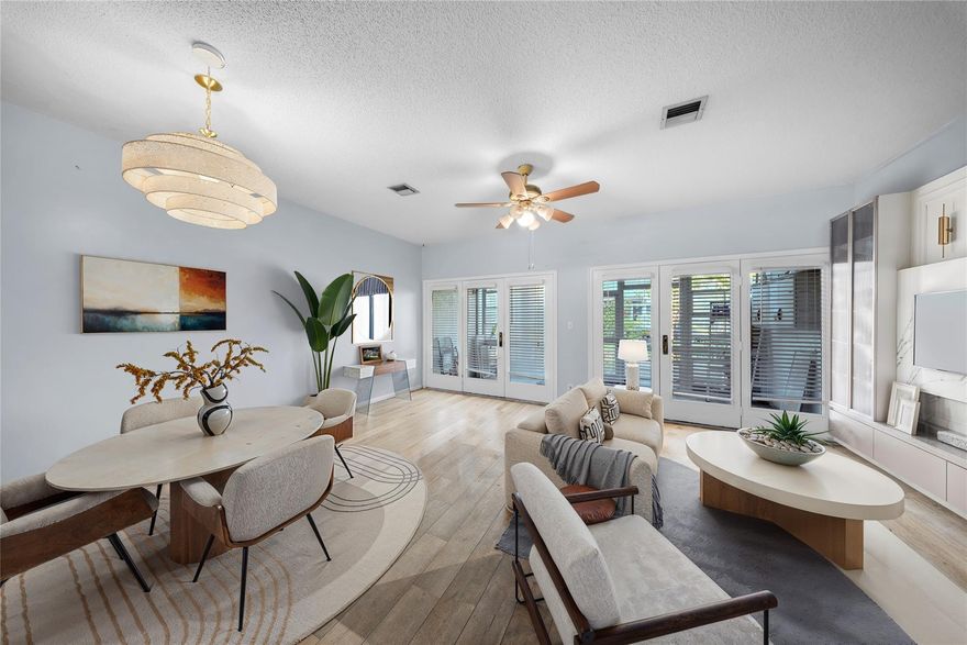 Charming 2-bedroom, 1.5-bathroom townhome located in a desirable Key West–style community. This well-maintained residence features a brand-new A/C unit and brand-new water heater, along with tile flooring throughout for easy maintenance. The home offers great potential and just needs a little TLC to truly shine—perfect for buyers looking to add their personal touch.The spacious primary bedroom includes a private balcony—perfect for relaxing mornings or evenings amenities including a community pool, tennis court, Gym and grilling area. Fishing deck by FernForest.Ideally situated in a central location close to grocery stores, shopping plazas , schools , and the mall. Convenient access to the Turnpike and I-95 makes commuting a breeze. **Seller concession are offered **