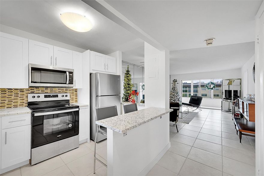 55+ COMMUNITY, THIS TURN KEY READY UNIT IS ON THE 3rd FLOOR, WELL KEPT BUILDING #61. ROOF JUST REPLACED.  UPDATED, OPEN, KITCHEN WITH GRANITE COUNTERS, STAINLESS STEEL APPLIANCES.  TILE & CAPRETING IN BOTH BEDROOMS, UPDATED BATHROOMS.  WATERVIEW FROM PATIO.   LOCATED NEAR  A SATELLITE YEAR-ROUND HEATED POOL, SAUNA, BILLARD, TENNIS AND PICKLEBALL COURT.  COURTESEY CALL. NO SHOWINGS AFTER 6:00 P.M. OWNER OCCUPIED.