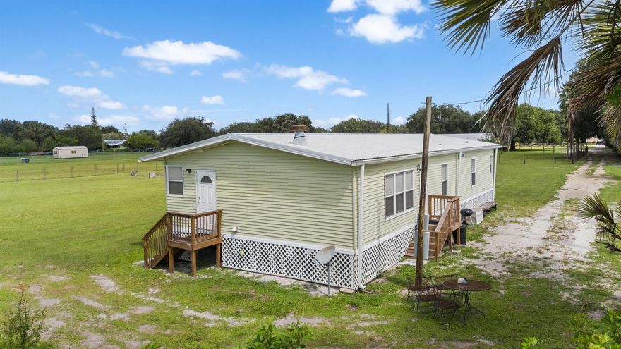 Cozy 3-Bed, 2-Bath Double-Wide Mobile Home on over  1+ AcreNestled in a serene, quiet community surrounded by farmland, this fully furnished mobile home offers the perfect blend of comfort and investment potential. Currently used for Airbnb and short-term rentals, it's a money-making property with proven income. The home features spacious rooms and a peaceful atmosphere, ideal for guests seeking a quiet retreat. The owner is offering this property together with an adjacent home as a bundle. Don't miss out--call today for more details and to schedule a viewing!