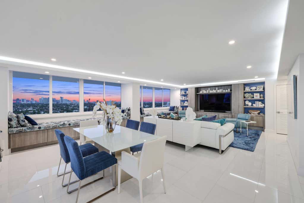 Photo of 545 S FORT LAUDERDALE BEACH Boulevard #1703/1704, Fort Lauderdale, FL 33304 (MLS # B26055133)