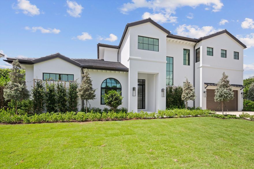 Welcome to this stunning new construction home in the coveted ''South of Southern'' neighborhood. Expertly designed and furnished by the renowned Soco Interiors, this organic contemporary residence offers a perfect blend of modern elegance and timeless sophistication.
As you step inside, you are greeted by the warmth of oak wood floors that flow seamlessly throughout. The great room, with its vaulted ceilings and inviting fireplace, serves as the heart of the home, perfect for both relaxation and entertaining. The open kitchen, a chef's delight, features a butler's pantry with direct access to the outdoor summer kitchen, ensuring effortless indoor-outdoor living and entertaining. This property offers four spacious bedrooms and four and a half bathrooms, providing ample space for family and guests. The study offers a tranquil retreat for work or leisure. Experience unparalleled luxury and comfort in this exquisite home, where every detail has been thoughtfully crafted for the discerning homeowner.