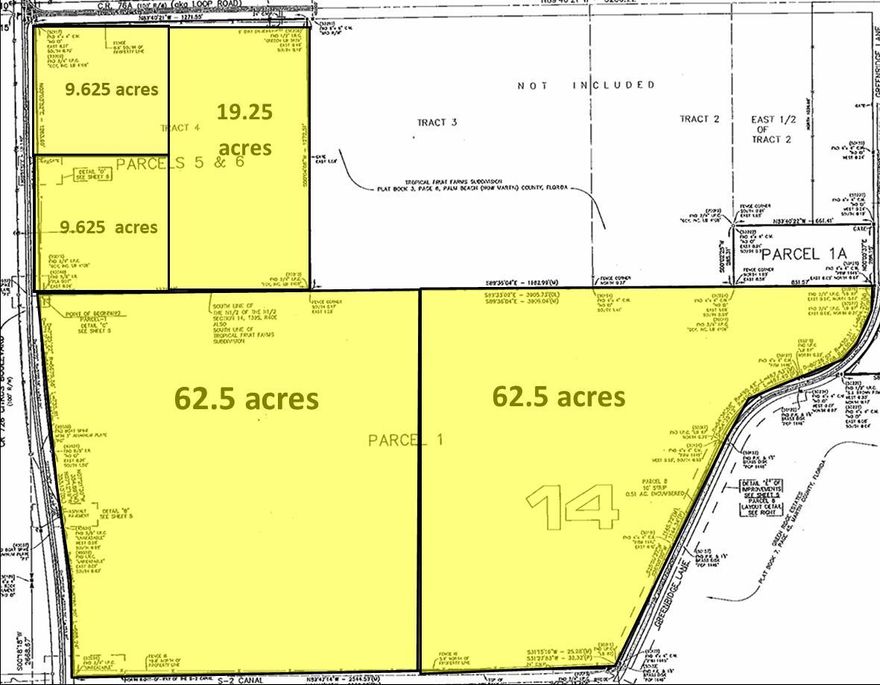 9.625 acres just 2 miles away from the I-95 interchange.  Ag Ranchette allows for 1 unit per 5 acres.