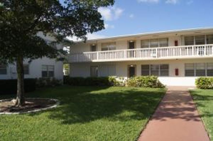 Excellent corner property in beautiful condition in 55+ adult community. Furnished, all tile. No pets no rentals. Nice BBQ area for building. Newer appliances & A/C. Century Village is a beautiful tropical adult 55+ community with over 7500 condos and villas offering many amenities. First class resort-style clubhouse with a 1200 seat theatre for shows and movies as well as game rooms for classes and clubs to meet and socialize. Century Village offers a lifestyle that is fun and affordable. Gorgeous lakes and lagoons with spectacular water birds to enjoy and boating too.
Feeling the need for a workout? You can at the separate health and fitness center with its own resistance pool. This health club offers Yoga, Tai Chi and Zumba classes and much more. There are medical facilities on the grounds, Walgreens, hair salon, everything to make your time there enjoyable. Come and see for yourself, you will be glad you did.