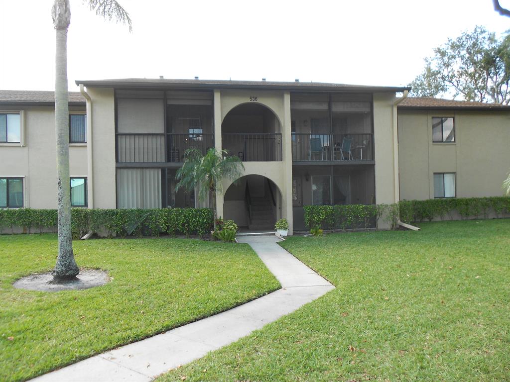 Spacious, 2/2 condo on the first floor. A/C 2022. Pine Ridge North 1 is an all age community that offers tennis courts, bocce and shuffle board and large resort style community pool. Maintenance fees include cable, outside building insurance, exterior maintenance and roof maintenance. Close proximity to Turnpike, I-95, Wellington Mall, shopping, restaurants, theaters, airports and 8 miles from the beach.