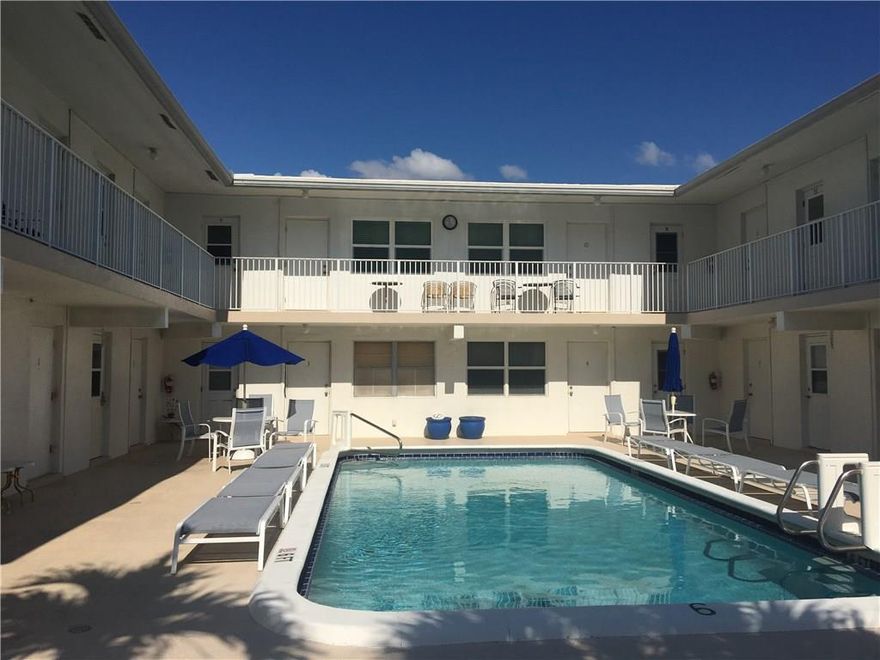 A true rental paradise! One bedroom condo completely gutted and updated to rent May to December 31,2018.  BEAUTIFUL!  This condo is close to the beach, shops, restaurants and the pier in Lauderdale by the Sea. This condo is in the heart of Lauderdale by the Sea. Full kitchen  Large closet   Community Pool  No pets.  Tenant to pay the utilities. This place will not last.