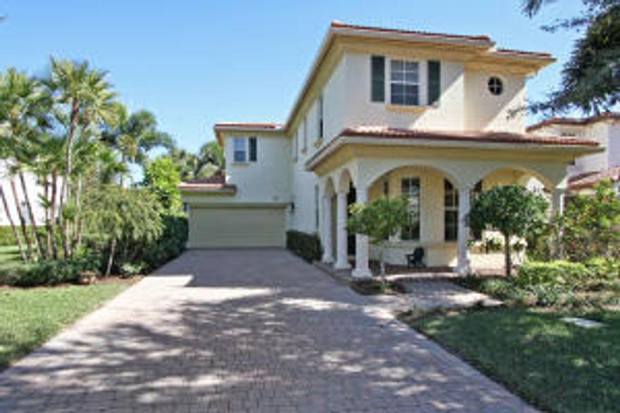 Ideally Located Towards the End of a Cul-De-Sac this Pristine 3 Bed / 2.5 Bath Home has Dazzling Sunset Lake Views from the Front Porch & an Oversized Backyard with Preserve Views. Beautiful Finishes Include an Upgraded Kitchen with Top Notch Stainless Steel Appliances, Granite Counter Tops & Breakfast Area. Large Great Room Can Be Divided into a Living Room & Dining Area. Oversized Extended Driveway. Easy Walking Distance to the Clubhouse, Lake & Pool. Inviting Front Yard Porch with Gorgeous Lake Views Leads you to this Exceptional Home. Large Great Room Area. Spacious Upgraded Kitchen with Top of the Line Stainless Steel Appliances, Gas Stove Top, Granite Counter Tops with Granite Back Splash, Upgraded Cabinetry with Extra Large Shelved Storage Pantry. Separate Breakfast Area off the Kitchen has Beautiful Lake Views. Ground Floor 1/2 Bath/Powder Room has a Pedestal Sink & Designer Light & Water Fixtures. Upstairs Leads to the Split Bedrooms with Windows Galore. Large Master Bedroom has Spilt His/Hers Shelved Closets and a Spacious Master Bath Which Includes; a Marble Countertop, Diagonal Tiled Floors, Separate Shower & Soaking Tub, Dual Sinks, Tons of Cabinet Space, Upgraded Light & Water Fixtures. 2nd & 3rd Bedrooms have Ample Closet Space. Full Private 2nd Bathroom has a Marble Countertop, Designer Light Fixtures, Diagonal Tile Floors & Solid Wood Cabinetry. Large Laundry Pantry is Conveniently Located Upstairs and has Shelved Storage and a Full Size Washer/Dryer. Oversized Backyard with Privacy Landscaping & Preserves. Tile Floors Downstairs, Carpet Upstairs. Decorative Window Treatments. Full Two Car Garage. Central Air & Heating Units. Ideally Situated within Walking Distance to the Lake, Clubhouse & Pool.