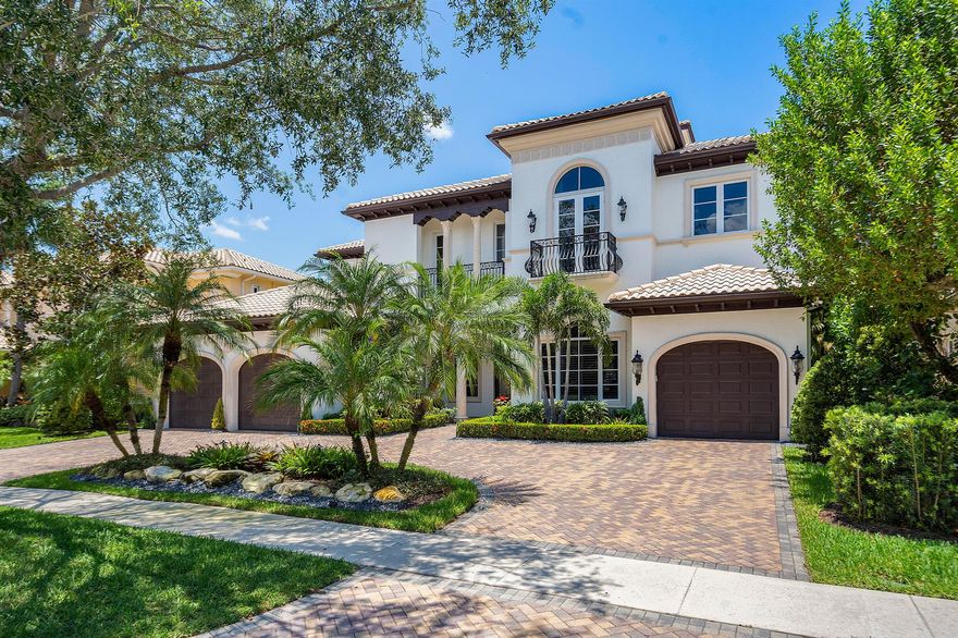 Experience elegance redefined in this lakefront 5 bedroom, 5 full & 1 half bath Capri model nestled in The Oaks. Discover a luxurious blend of style & comfort in this fully renovated estate, featuring a chef's dream kitchen equipped w/ top-tier appliances & Calcutta quartz countertops. Designer appointments abound w/ exquisite marble floors thru-out the first floor, wood floors upstairs, designer light fixtures & window treatments thru-out. Retreat into the opulent primary suite, w/ a bonus room & spa-like bath. Revel in the outdoor oasis, boasting a fully equipped summer kitchen, relaxing lounge area, & a newly retiled heated saltwater swimming pool & spa. Complete with a circular drive, 3 car garage, & a full house generator. All these luxuries & more await in your exclusive abode.