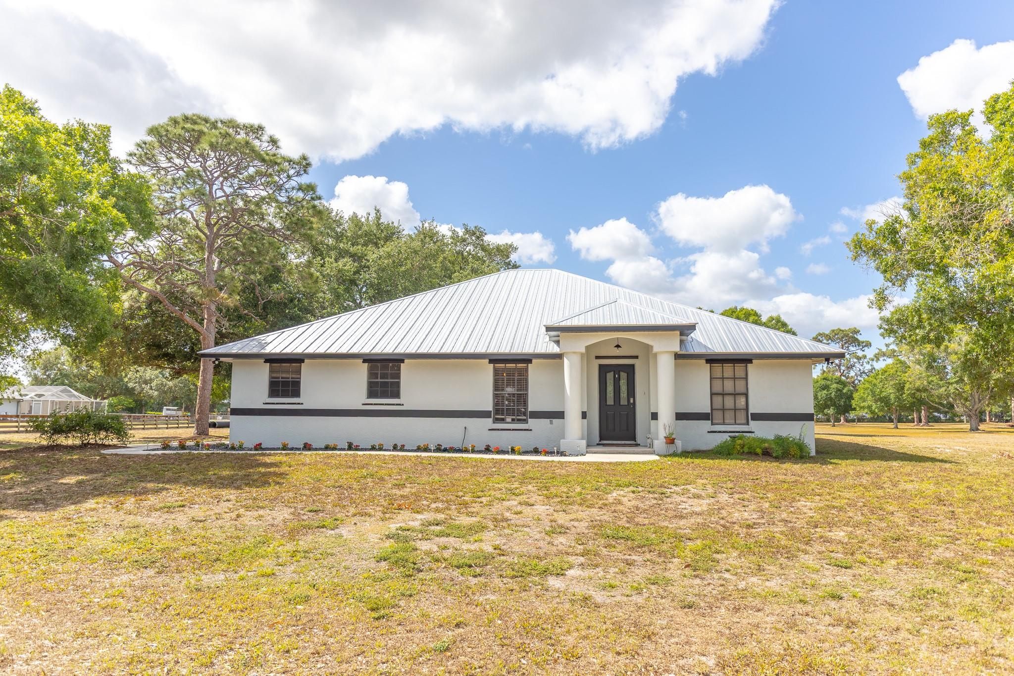 RBAR Estates ~ Updated with modern touches, this 4BR/2BA CBS home with an office sits on 2.56 acres. Features a spacious living room with vaulted ceilings, open concept, split floor plan, eat-in kitchen, and formal dining room. Built in 2002 with 1,775 sqft under air and 2,473 total sqft. Includes a 2-car garage, back patio, and plenty of room to grow. Enjoy peaceful living just minutes from town — the perfect blend of style, space, and convenience!