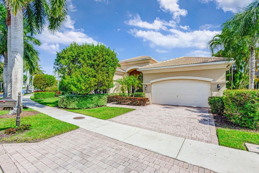 Well maintained Mirasol Country Club home. Home has the FULL GOLF MEMBERSHIP EQUITY package. Large patio / pool area, great for entertaining, overlooking lake. All fees (hoa/poa/membership related) must be verified by the Buyer prior to purchase.