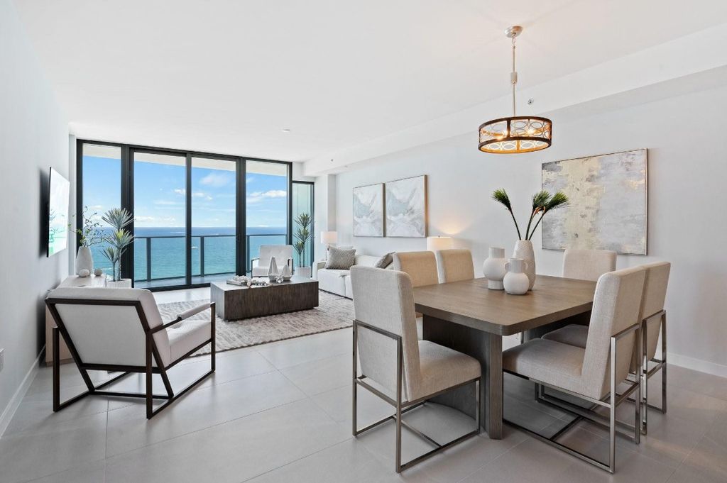 Photo of 1116 N Ocean Boulevard #1606, Pompano Beach, FL 33062 (MLS # F10539026)