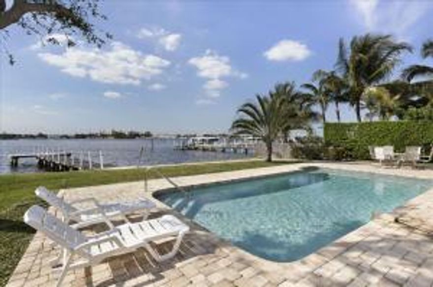 Beautiful waterfront home.  78 +/- waterfront feet on Lake Worth.  Unique floor plan with wide water views.The information herein is believed to be accurate but is not guaranteed and may be subject to errors or omissions, and may be changed without notice.  All measurements are approximate.  SEE ADDENDUM FOR DISCLAIMER Spectacular water views stretch far and wide from this direct Intracoastal estate facing west on 76ï¿½ feet of waterfront also capturing the afternoon sun and tropical sunset.  A 75ï¿½-foot-long T-shaped deepwater dock is featured for the boater.  With a distinctive blend of traditional and modern style, the well-designed residence maximizes the natural light and magnificent views.  For relaxing and dining outdoors, a large waterside terrace surrounds the sun-splashed pool.

Disclaimer: The information provided herein including but not limited to measurements, square footages, lot sizes, calculations and statistics have been obtained and conveyed from third parties such as the applicable Multiple Listing Service, public records as well as other sources. All information including that produced by the Sellers or Listing Company are subject to errors, omissions or changes without notice and should be independently verified by any prospect for the purchase of a Property.  The Sellers and Listing Company expressly disclaim any warranty or representation regarding all enclosed information.  Prospects' use of any information herein is acknowledgement of this disclaimer and that Prospect shall perform their own due diligence.  Prospects shall not rely on this information when entering into a contract for sale and purchase.  Some affiliations may not be applicable to certain geographic areas. If your property is currently listed, please do not consider this a solicitation.   In the event a Buyer defaults, no commission will be paid to either Broker on the Deposits retained by the Seller. "No Commissions Paid until Title Passes."    Buyer pays title insurance, Florida documentary stamps, and all other closing costs for New Construction and land use. Copyright 2016 Listing Company.  All Rights Reserved.