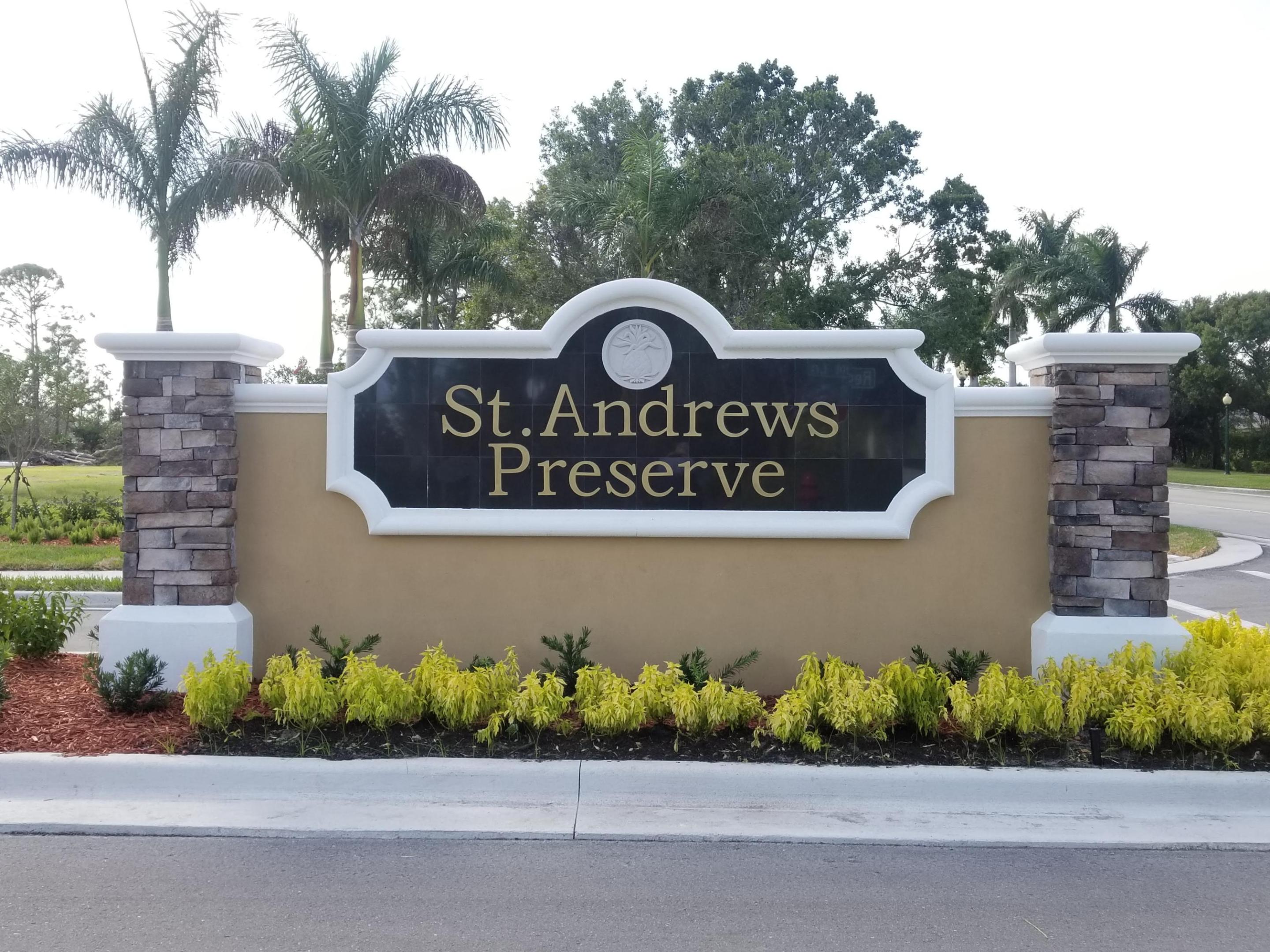THE PRESERVE AT ST ANDREWS - Residential