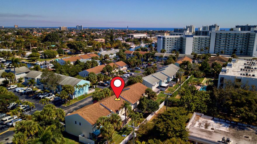 Available Immediately! Located in the highly desirable community of Sun Harbor Townhomes this unit is ready for the most discerning renter. Completely updated with new kitchen and bathrooms! Full size washer/Dryer in the unit. Full hurricane impact windows and doors. The unit is located just steps to the community pool and is just a short walk to the beach. The back patio has south exposure with tons of light, green space and no rear neighbors for full privacy! Hurry to make this townhome yours!