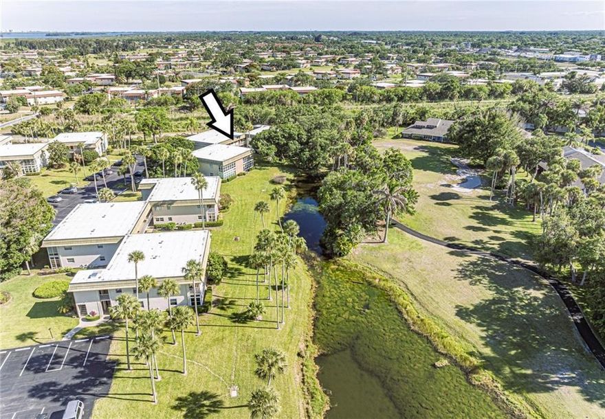 Beautifully updated 1BR/1.5BA condo with tranquil lake and golf course views in desirable Vista Gardens! This move-in-ready retreat features impact windows, 2019 A/C with UV light, 2019 water heater, 2025 roof, and washer hookup for added peace of mind. Enjoy effortless living with HOA fees covering water, sewer, trash, cable, exterior maintenance, and master insurance. Vista Gardens offers resort-style amenities including a heated pool, spa, fitness center, and more. Perfect as a full-time residence, seasonal escape, or investment opportunity!