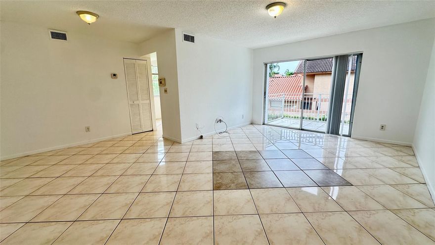 PRICED TO SELL! CWelcome to this rarely available 2-bedroom, 2-bathroom corner unit located on the second floor of the highly sought-after Club Quarters at Raintree community. This condo presents an exceptional opportunity for buyers seeking to personalize their home.
Enjoy the water views from the kitchen and bedroom windows in addition to the balcony
This unit features a functional layout and is nestled within a beautifully maintained, quiet community in the heart of Pembroke Pines—just minutes from premier shopping, dining, and top-rated schools. While the home does need updating, its location and floor plan offer exceptional value and potential
The HOA includes water, basic cable, and pest control.  As low as 3% conventional financing is allowed. 
.