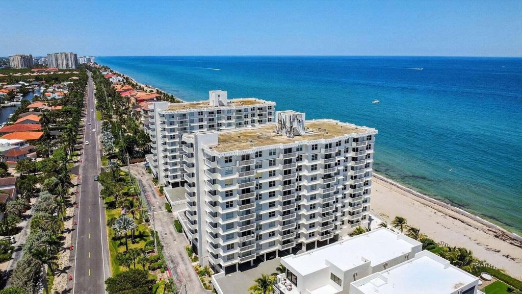 Photo of 4511 S Ocean Boulevard #403, Highland Beach, FL 33487 (MLS # R11145737)