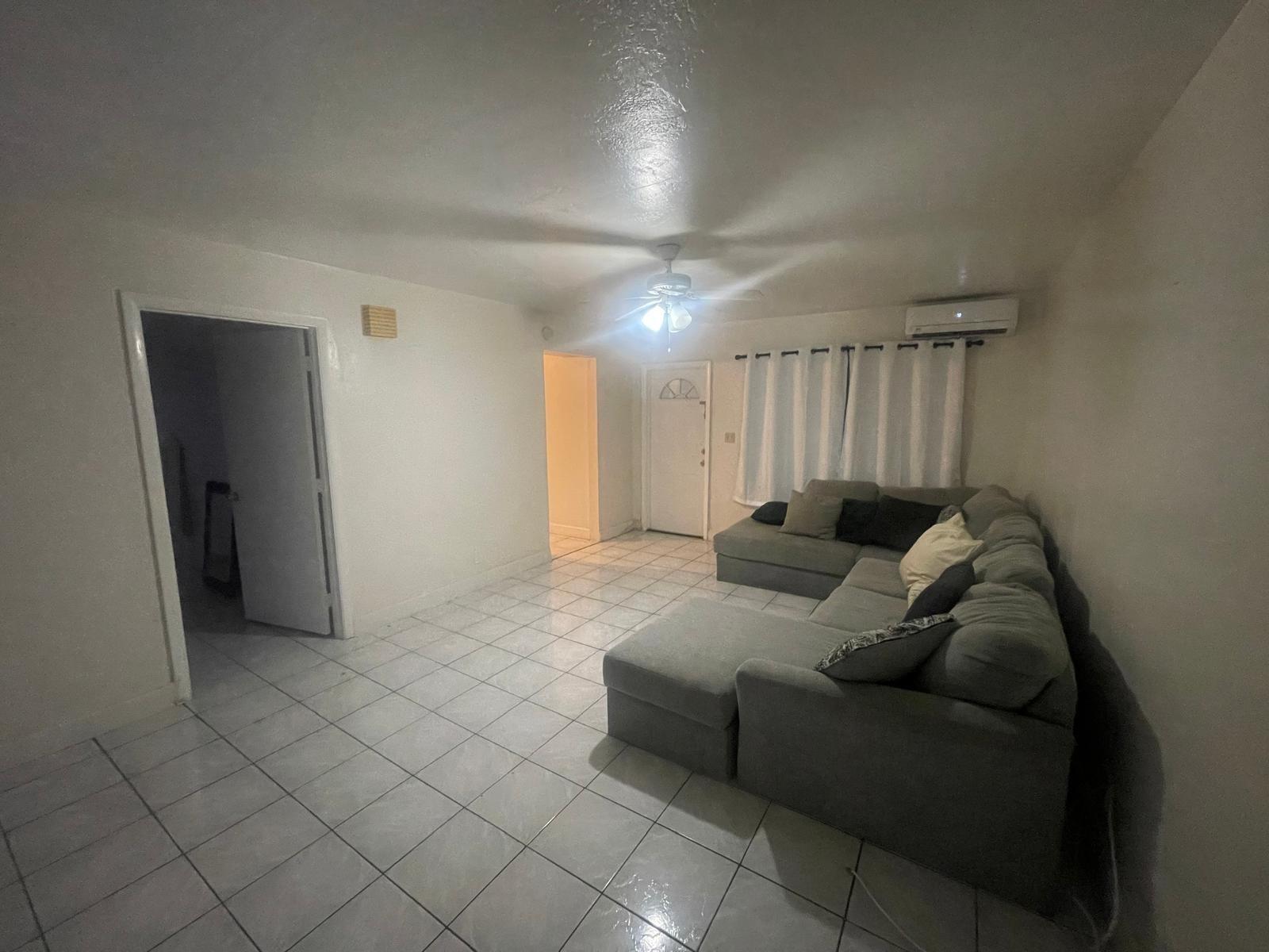 Welcome to Paradise. East of US one. Laundry on site. Two parking spaces in this spacious two bedroom one bathroom apartment. Oversized bathroom. Large living room and huge kitchen with plenty of cabinet space. Walking distance to grocery stores, downtown Hollywood, pharmacy, parks, and plenty more. Just a five minute drive to Hollywood Beach and Hallandale Beach. This unit can come with a king size bedroom set if desired or can be unfurnished completely. Tenant screening required.